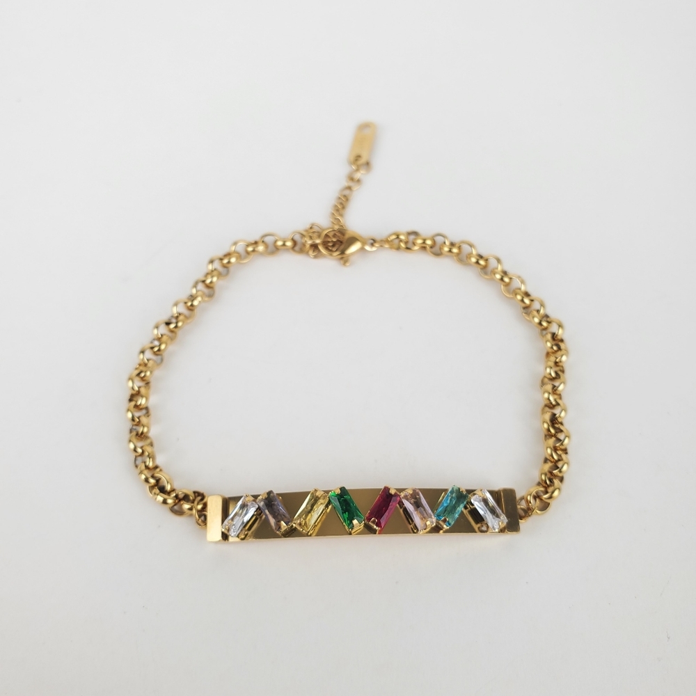 18 k stainless steel bracelet